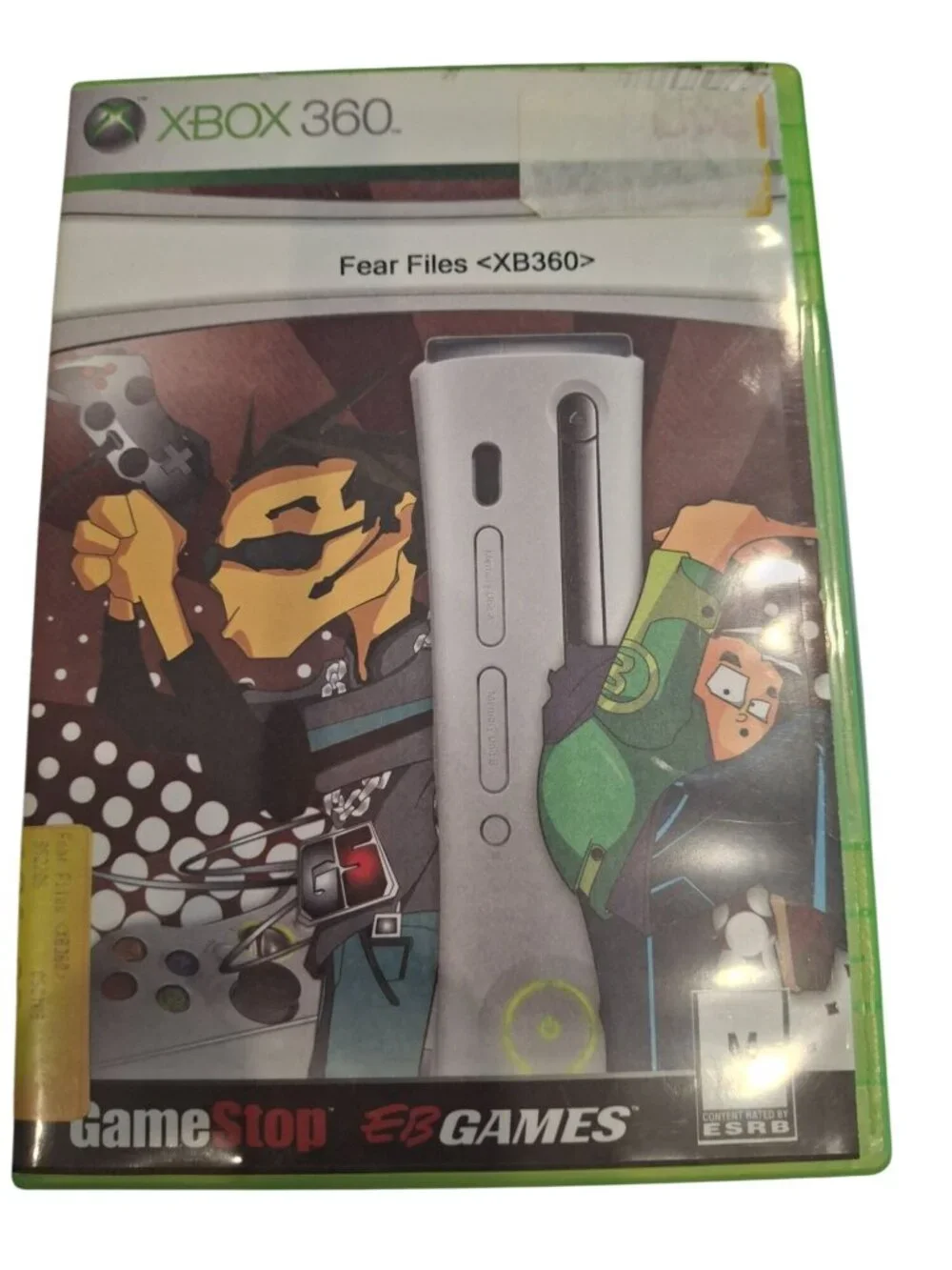 F.E.A.R. Files Xbox 360 2007 Survival Horror FPS Sierra Rare Game Disc Case